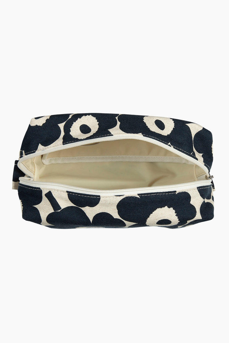 Marimekko Vilja Mini Unikko Cosmetic Bag Navy/Cotton – KIITOSlife