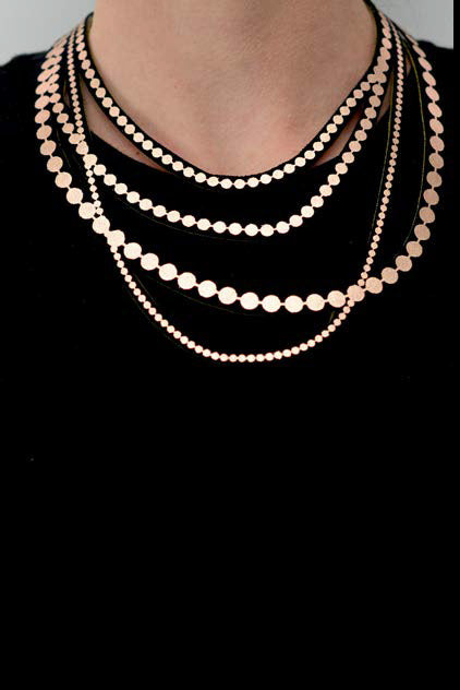Uli Amsterdam Pearl Madame Necklace Pink