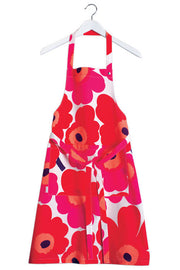 Marimekko Marimekko Pieni Unikko Apron Red/Pink/White - KIITOSlife