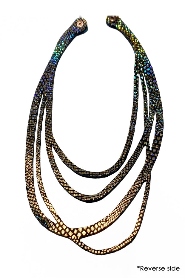 Uli Amsterdam Pearl Madame Necklace Turquoise