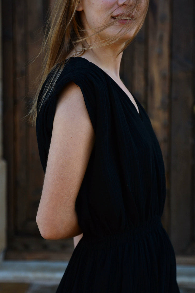 Cecilia Sörensen V-Dress Black