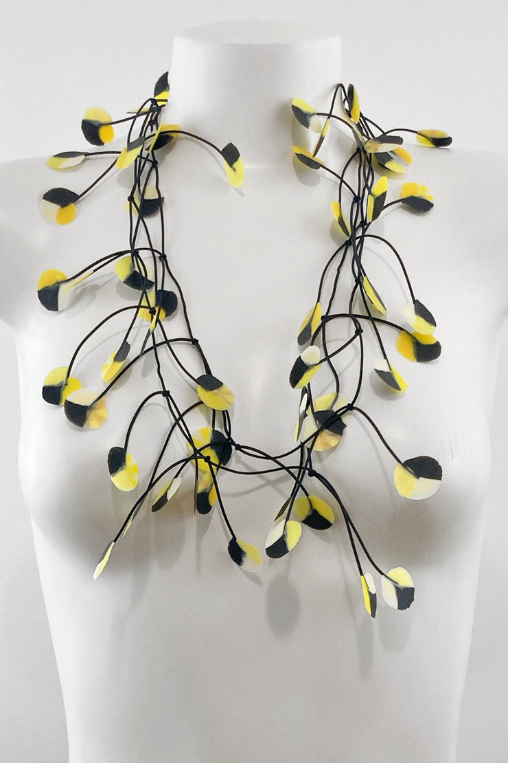 Annemieke Broenink Recycled Wildflower Necklace Citrine