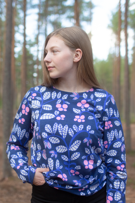 PaaPii Louna Lingonberry Organic Sweatshirt