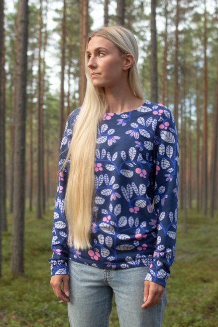 PaaPii Louna Lingonberry Organic Sweatshirt