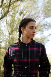 Cecilia Sörensen Oval Plaid Shirt Dress
