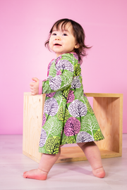 PaaPii Organic Jersey Baby Onesie Dress Seasons