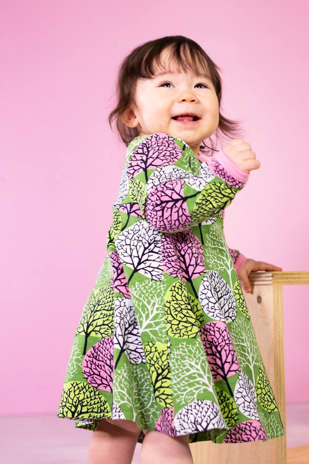 PaaPii Organic Jersey Baby Onesie Dress Seasons