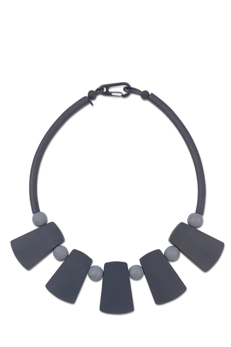 Frank Ideas Warrior Necklace Black/Grey